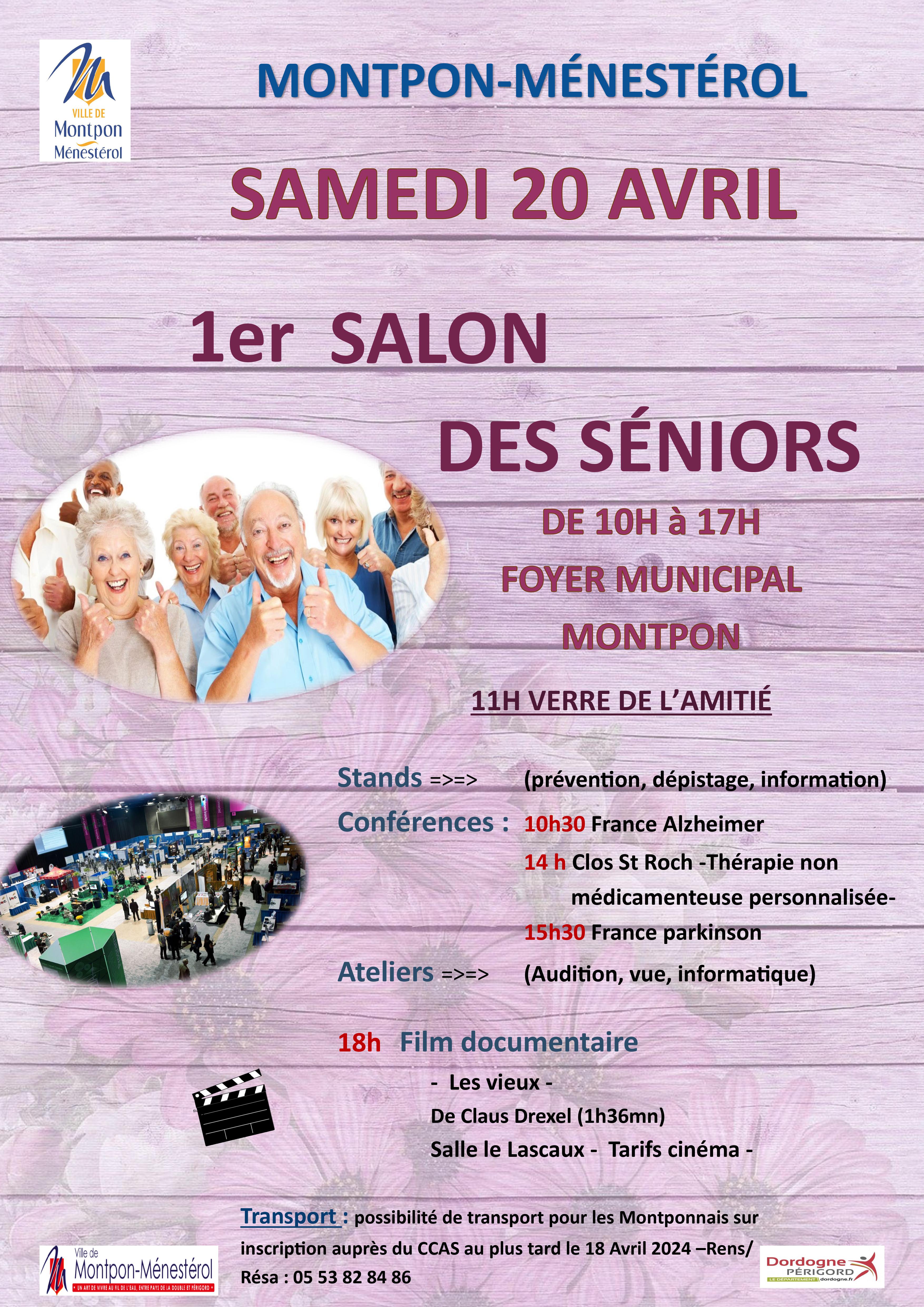 SALON_SENIORSA3_1 Ville de Montpon-Ménestérol en Dordogne et en Périgord