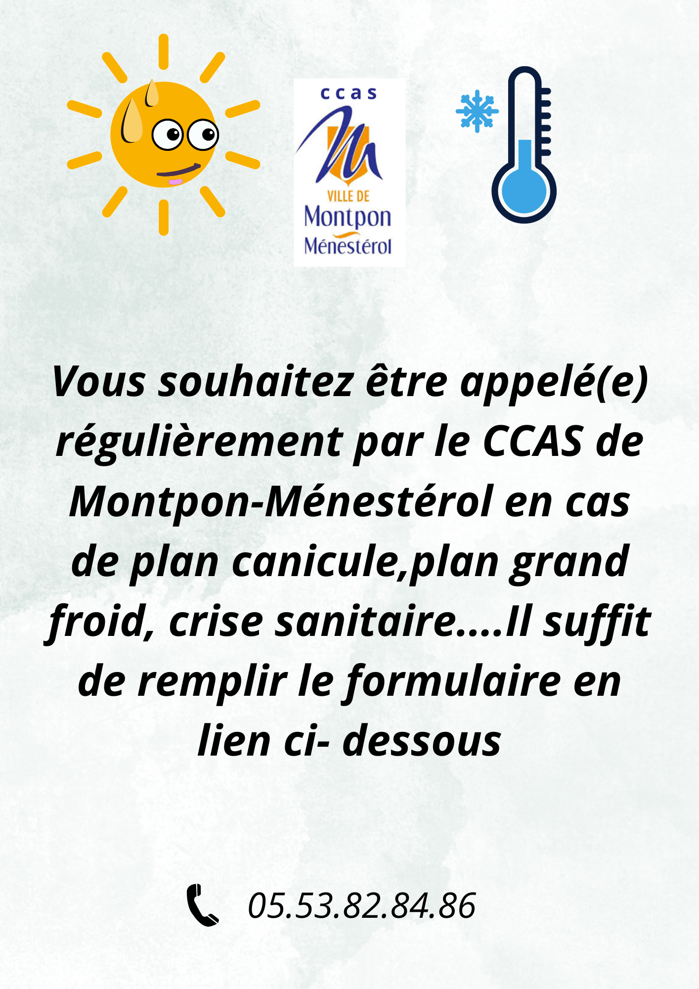 LE CCAS ORGANISE