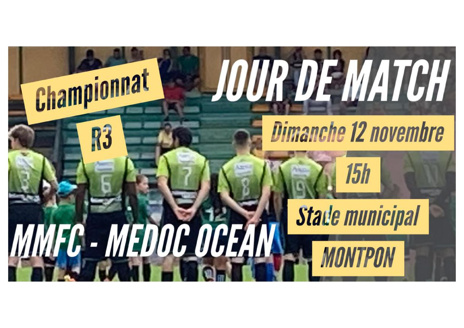 foot Ville de Montpon-Ménestérol en Dordogne et en Périgord