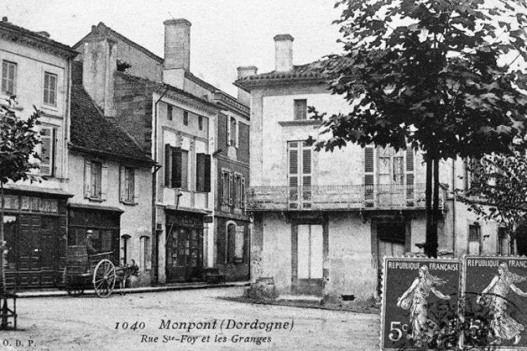 La place de Metz et la rue Carnot (erreur de légende)